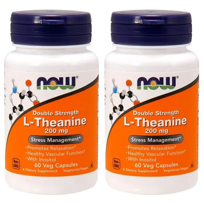 L Teanina 2 Gramos Capsulas Veganas 60 Unidades Relajacion Sin Somnolencia