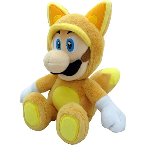 Peluche Fox Luigi Traje Zorro World Of Nintendo Super Mario Con Luces Acompañante De Juego Y Sueños