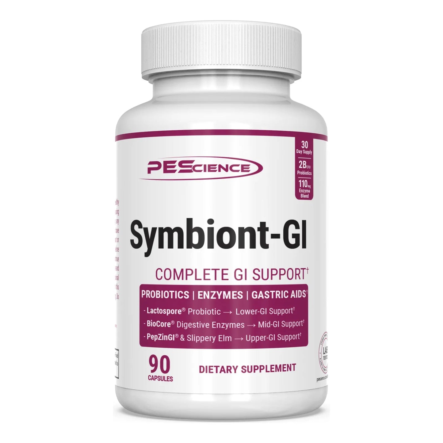 Symbiont Gi Zinc Carnosina Y Probiótico Estable Suplemento Digestivo 30 Días