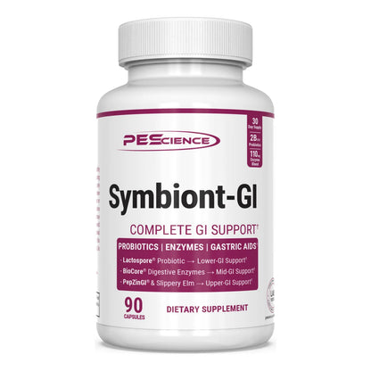 Symbiont Gi Zinc Carnosina Y Probiótico Estable Suplemento Digestivo 30 Días