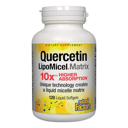 Quercetina Lipomicel Matrix 120 Capsulas Antioxidante Y Refuerzo Inmunologico