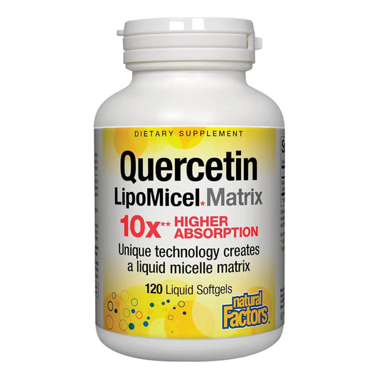 Quercetina Lipomicel Matrix 120 Capsulas Antioxidante Y Refuerzo Inmunologico