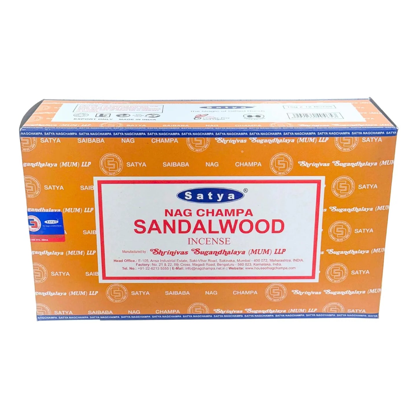 Incienso De Sándalo 180 Varillas Con Soporte Aroma Relajante Y Natural