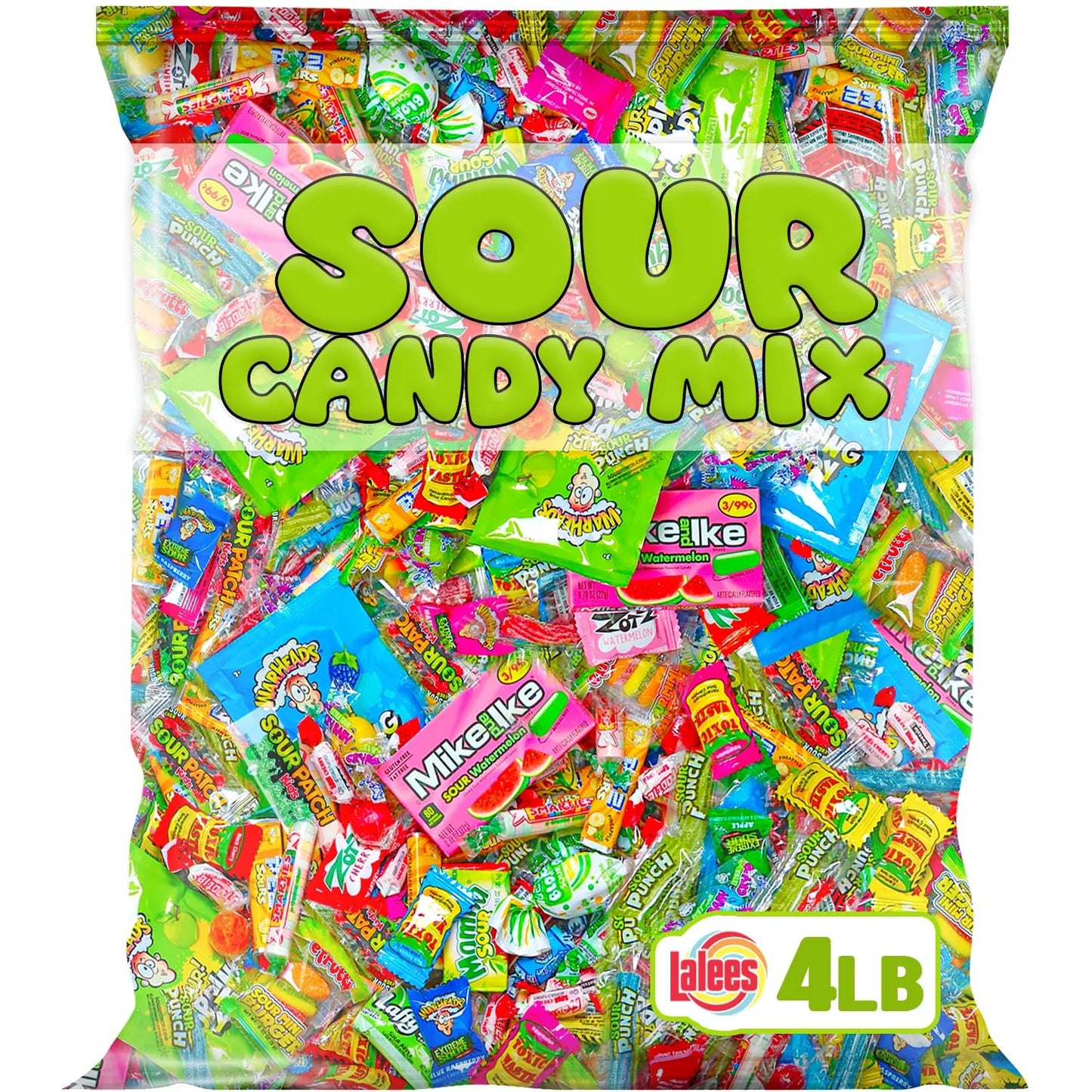 Dulces Ácidos Pack 4lbs Navideño Surtido Variado Para Fiestas Y Regalos