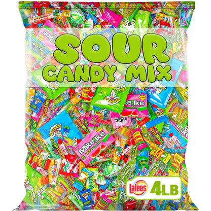 Dulces Ácidos Pack 4lbs Navideño Surtido Variado Para Fiestas Y Regalos