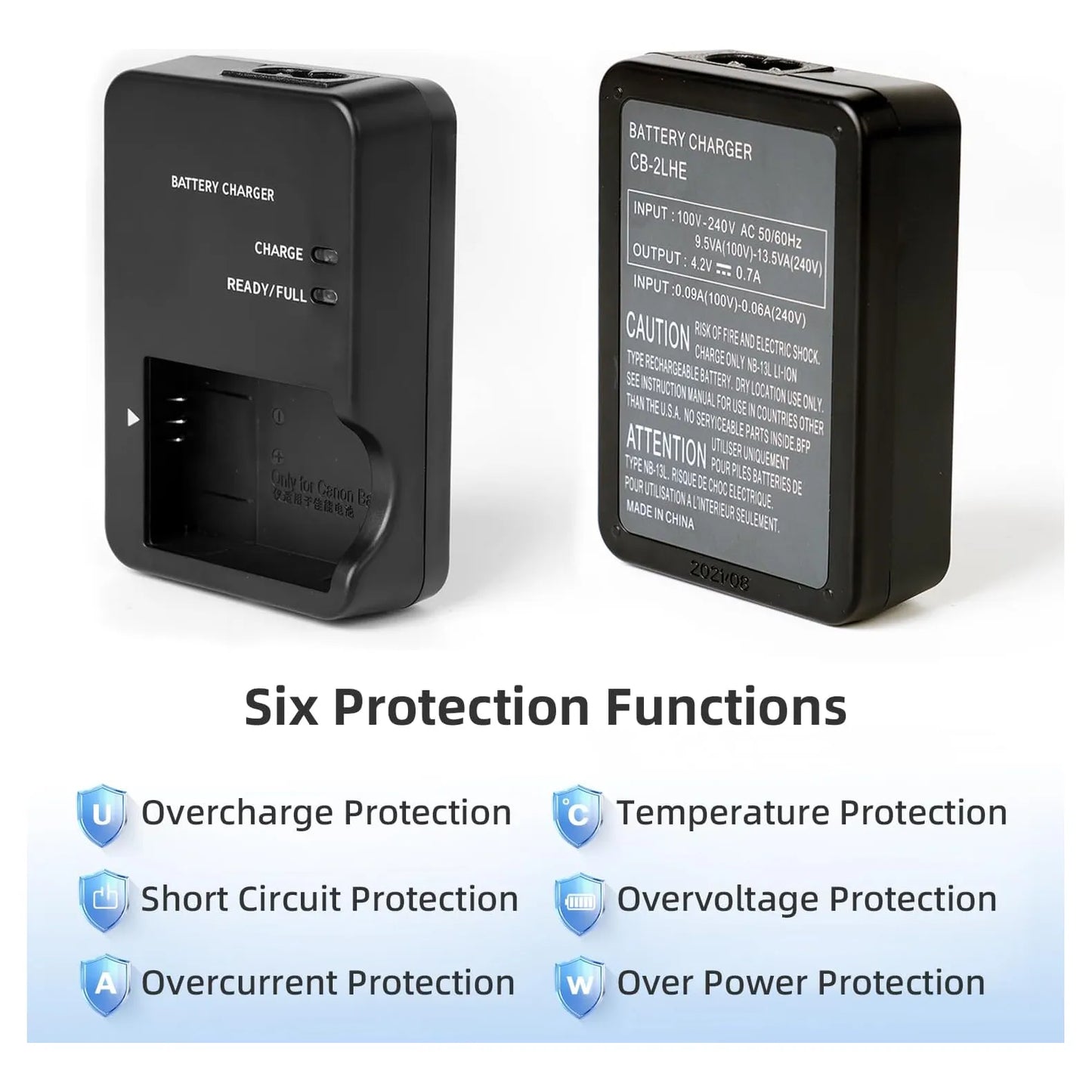 Cargador Bateria Nb 13l Para Camaras Canon Powershot G1x G5x Con Proteccion Multicapa