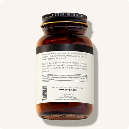 Blisque Suplemento Hepatico Natural Desintoxica Y Repara El Higado 90 Capsulas