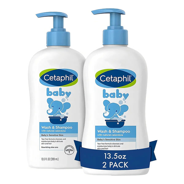 Cetaphil Baby Wash Shampoo Cabello Fresco Y Manejable Para Bebes
