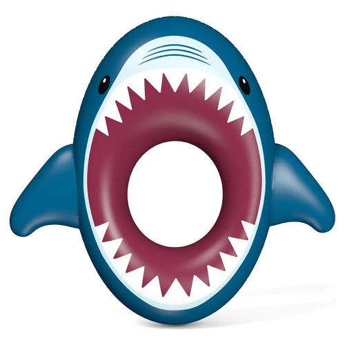 Jasonwell Flotador Inflable De Tiburon Gigante Para Piscina Y Playa Diversion Familiar