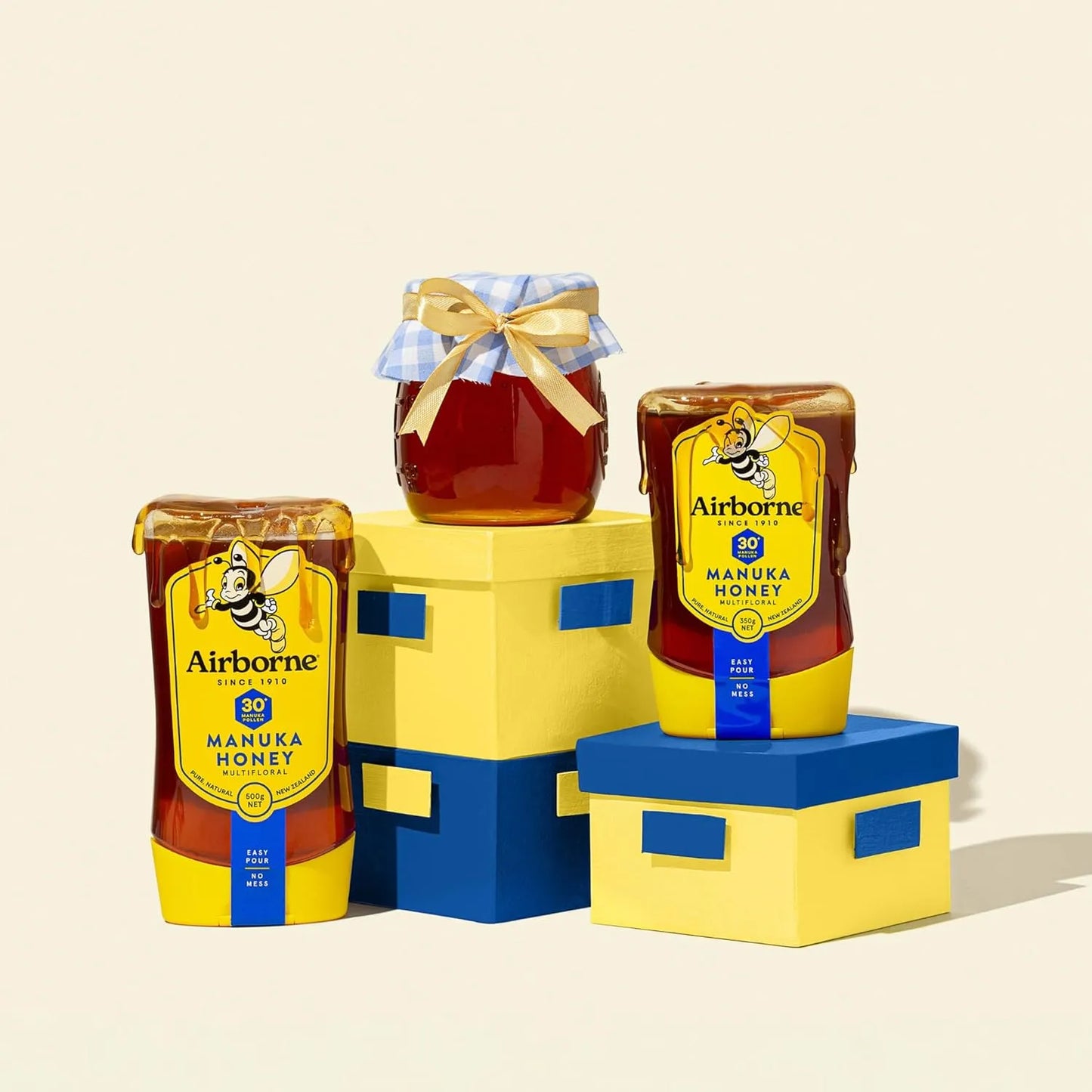 Miel De Manuka Multifloral Cruda 30+ 490g Pura De Nueva Zelanda