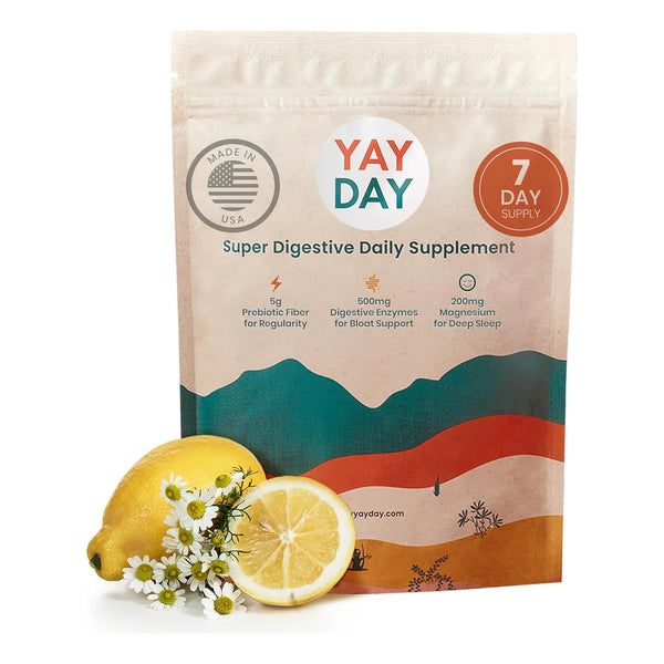 Fibra Prebiótica En Polvo Con Magnesio Para Salud Intestinal Y Sueño Profundo