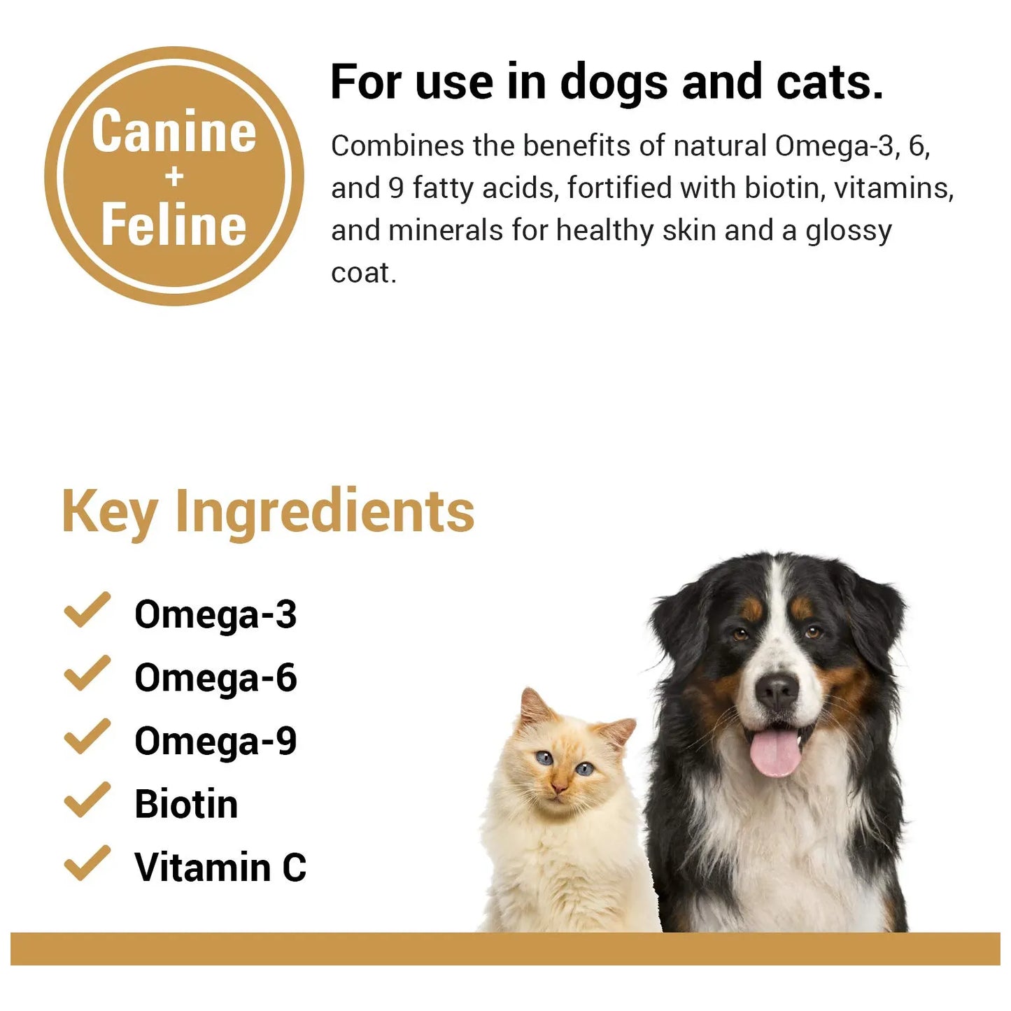 Suplemento Omega 3-6-9 Para Piel Y Pelaje De Gatos Importado Premium