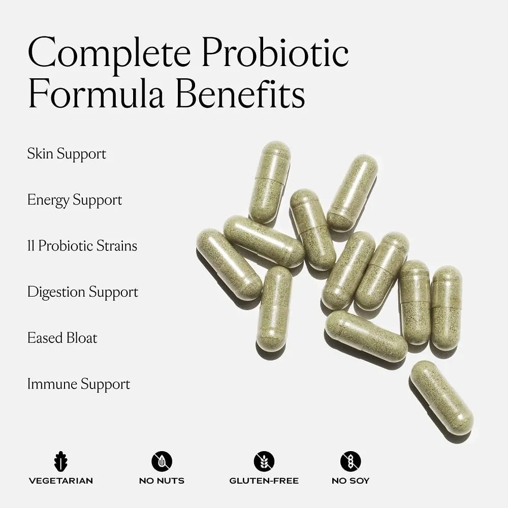 Probiótico Completo 180 Cápsulas Salud Digestiva E Intestinal