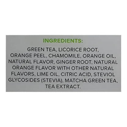 Good Earth Tea Matcha Maker Pack De 3 Paquetes Con 18 Bolsitas Cada Uno