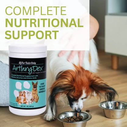 Arthrydex Suplemento Nutricional Vitaminas Probióticas Para Mascotas Huesos Y Articulaciones 1 Libra X 4