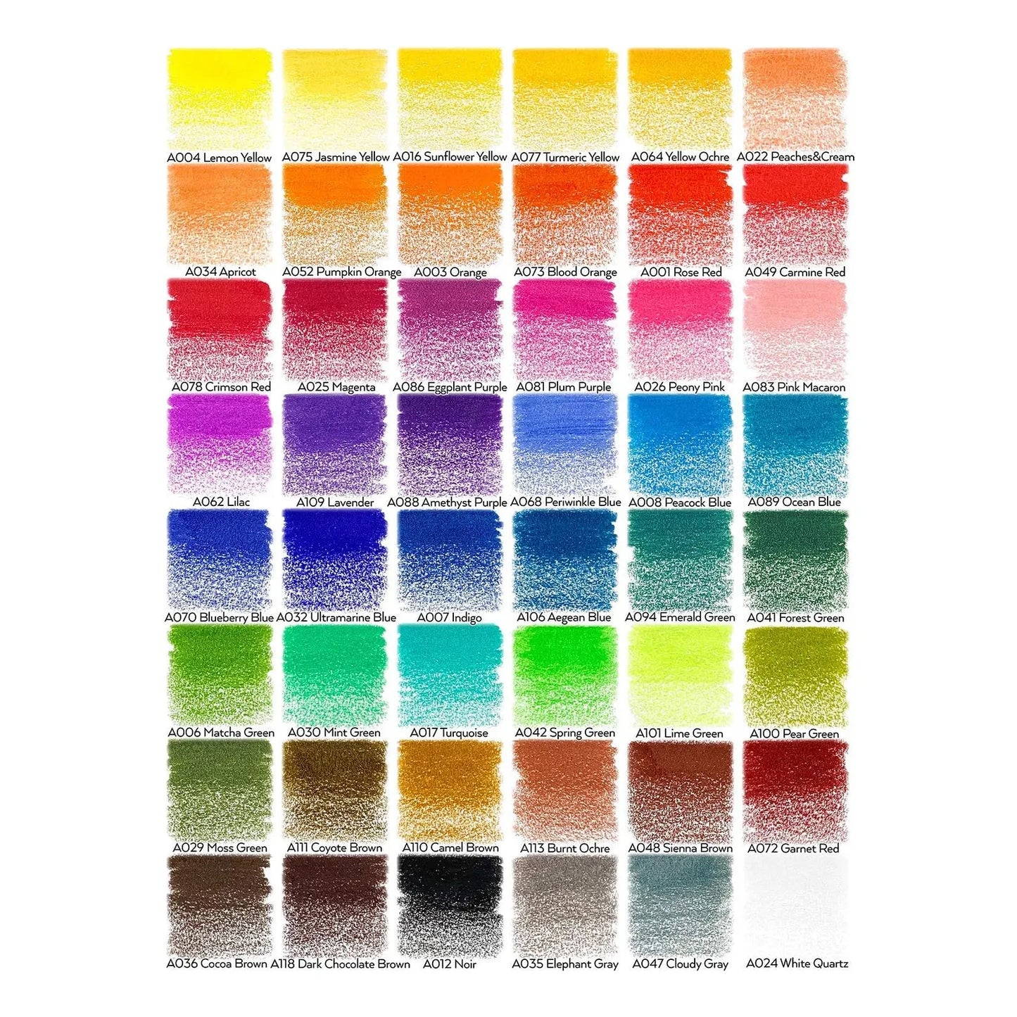 Lápices De Colores Adultos 48 Colores Núcleos Suaves Caja De Lata Arteza