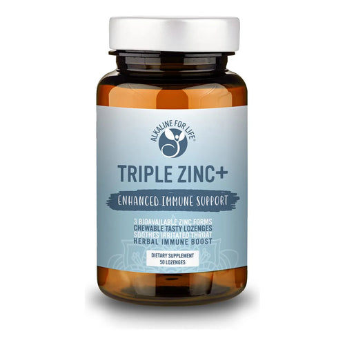 Pastillas De Zinc Triples Con Glicinato Citrato Aspartato Suplemento Inmunologico