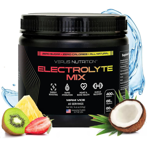 Electrolitos En Polvo Cero Calorías Hidratación Keto Y Vegano Sabores Naturales