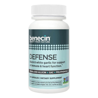 Suplemento Defensa Inmunológica Ajo Negro 1500 Mcg Alicina Potente Apoyo Inmunológico Y Cardíaco