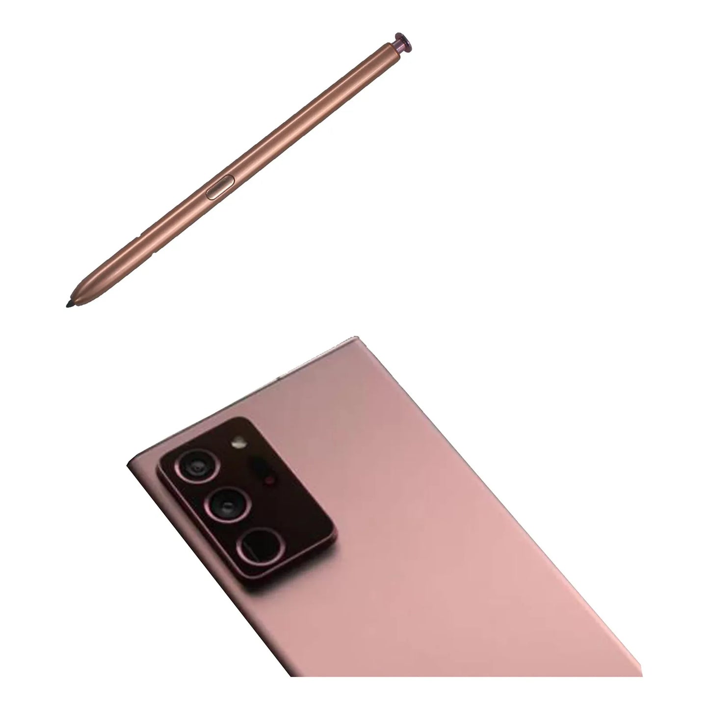 Paquete Doble Lapices Opticos Repuesto Dorado Galaxy Note 20 Precision Profesional