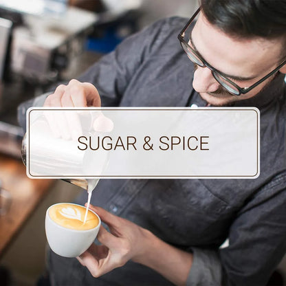 Jarabe De Azúcar Morena Especiado Con Canela Para Café Postres Y Cócteles 25.4 Fl Oz