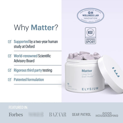 Matter Suplemento Cerebral 30 Porciones Omega 3 DHA Memoria Concentracion