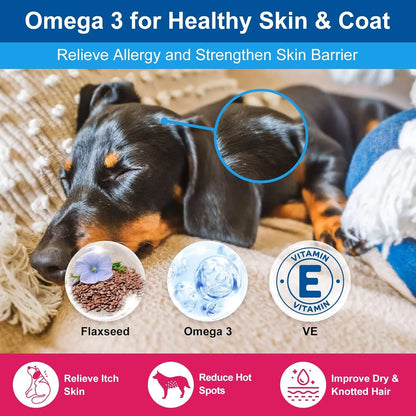 Vitaminas En Polvo Para Perros Probióticos Enzimas Digestivas Salud Articulaciones Piel