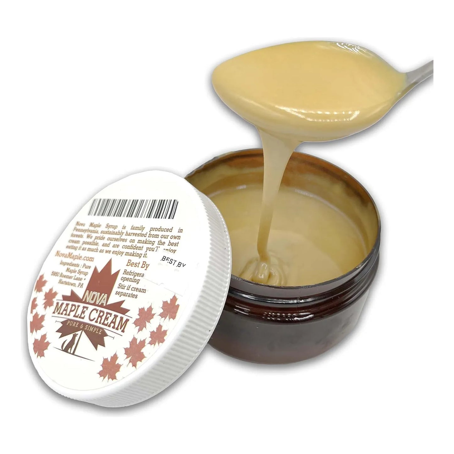 Crema De Arce Puro Grado A 100 Natural Para Untar 1 Libra