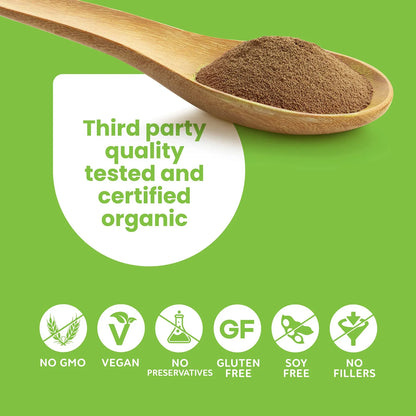 He Shou Wu Organico Concentrado 30 1 Extracto De Foti 5 Onzas Con Cuchara De Bambu