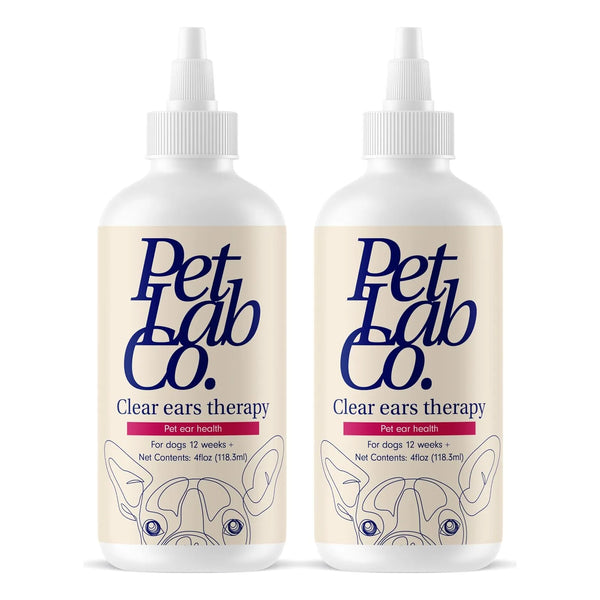 Limpiador De Oídos Para Perros PetLab Co Alivia Picazón Y Levadura 118ml