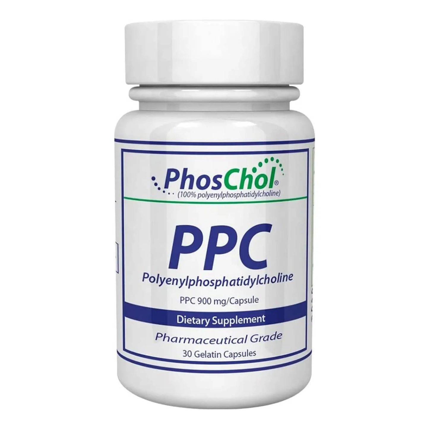 Fosfatidilcolina 900mg 30 Cápsulas Líquidas PhosChol Puro Para Memoria Y Salud