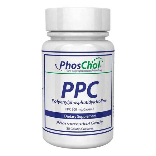 Fosfatidilcolina 900mg 30 Cápsulas Líquidas PhosChol Puro Para Memoria Y Salud