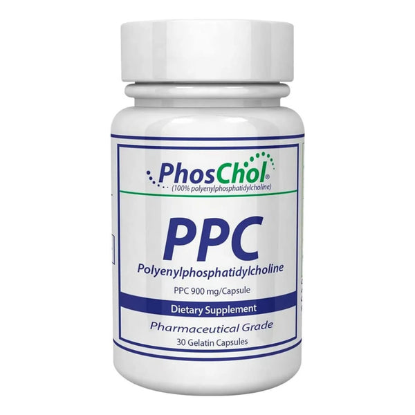 Fosfatidilcolina 900mg 30 Cápsulas Líquidas PhosChol Puro Para Memoria Y Salud