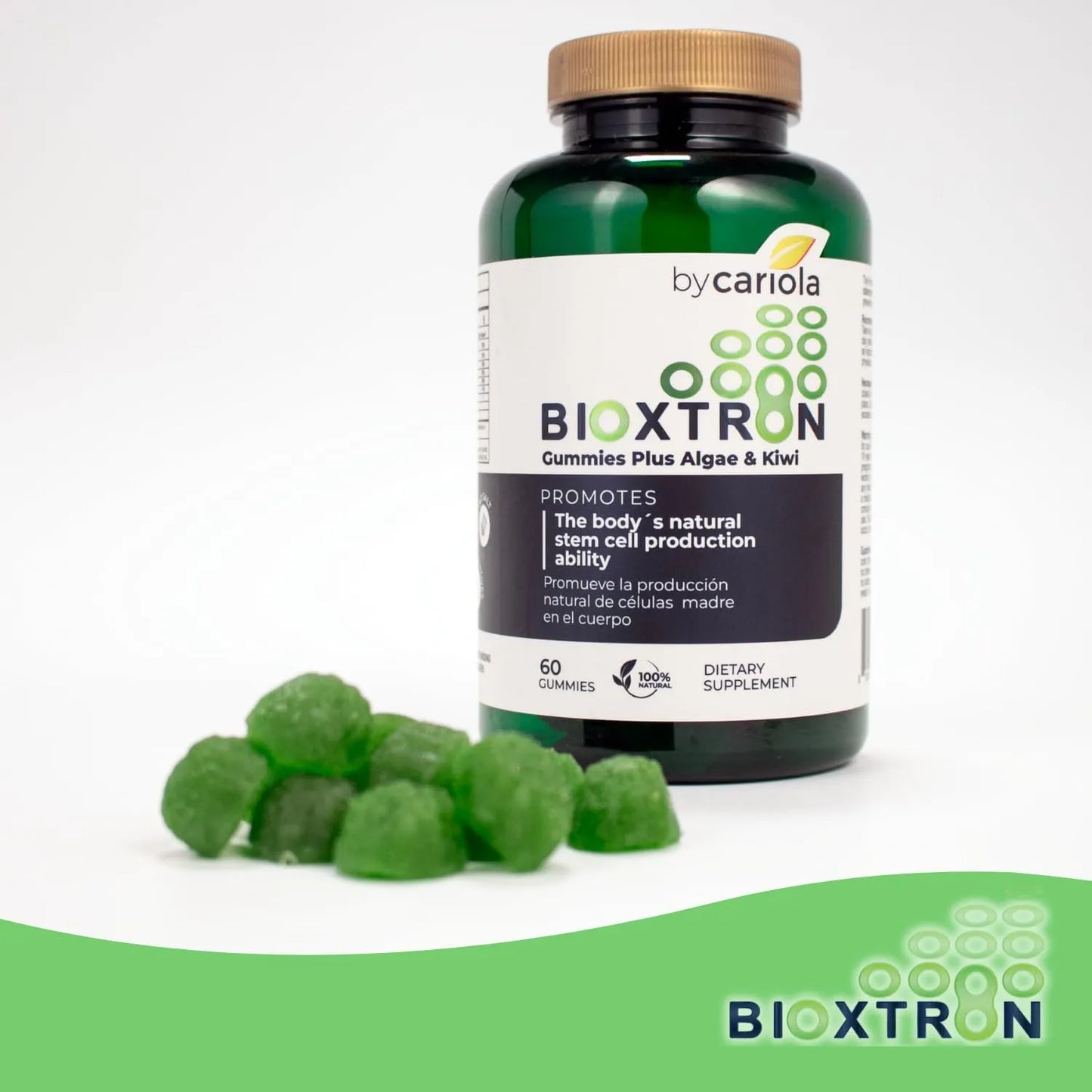 Gomitas De Células Madre 60 Unidades Apoyo Articular Muscular Sistema Inmunológico