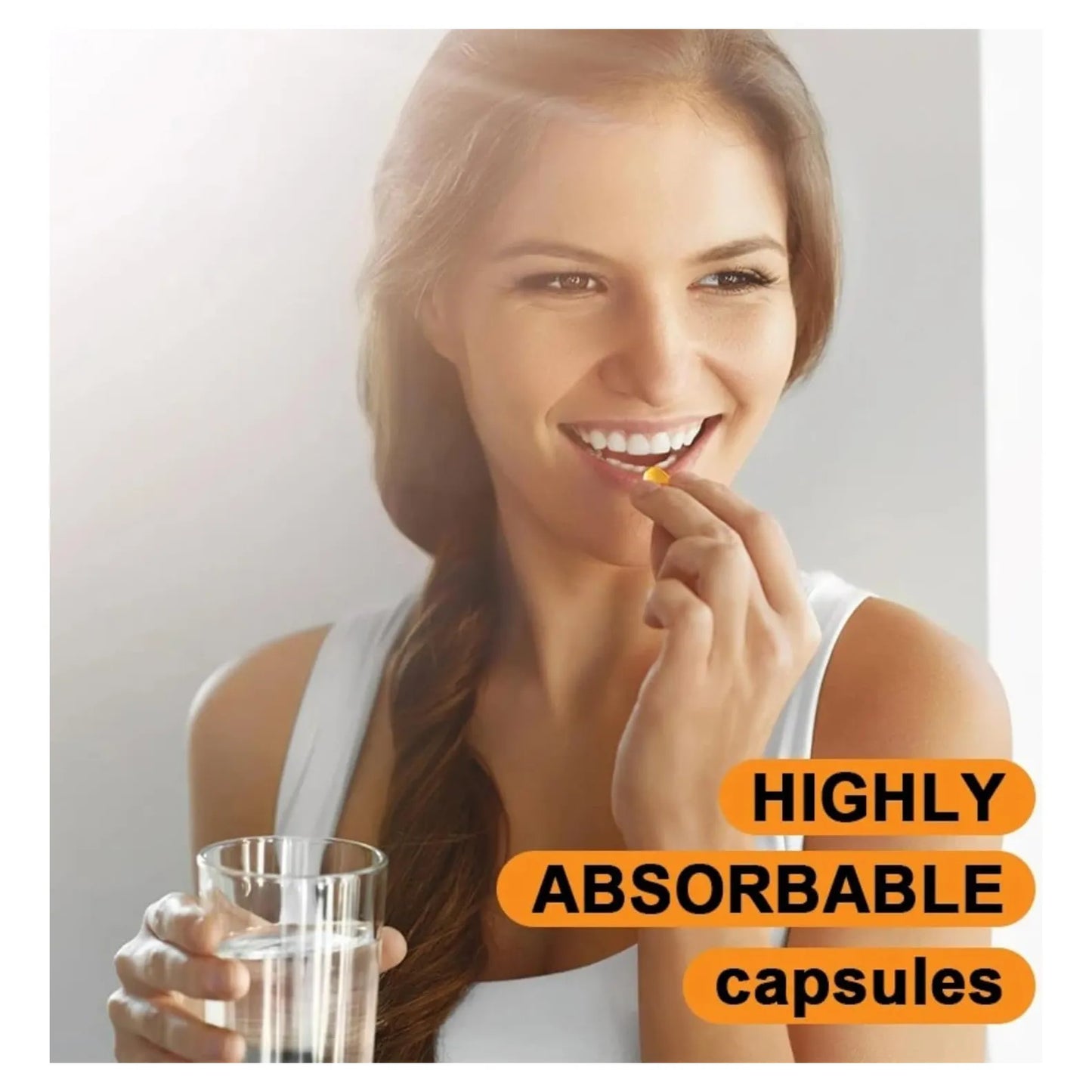 Vitamina D3 5000 Ui Y K2 Alta Potencia Aceite De Coco Orgánico 120 Cápsulas