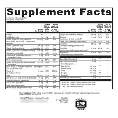 Multivitaminico Masticable Bayas Mixtas Niños Apoyo Inmunologico Y Crecimiento