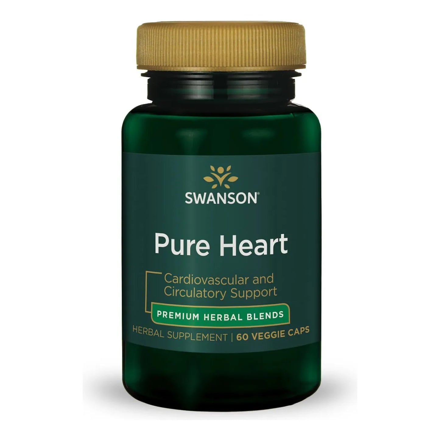 Pure Heart Suplemento Cardiovascular Resveratrol 60 Cápsulas Vegano