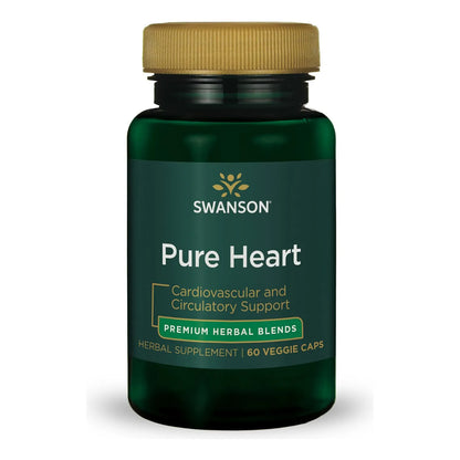 Pure Heart Suplemento Cardiovascular Resveratrol 60 Cápsulas Vegano