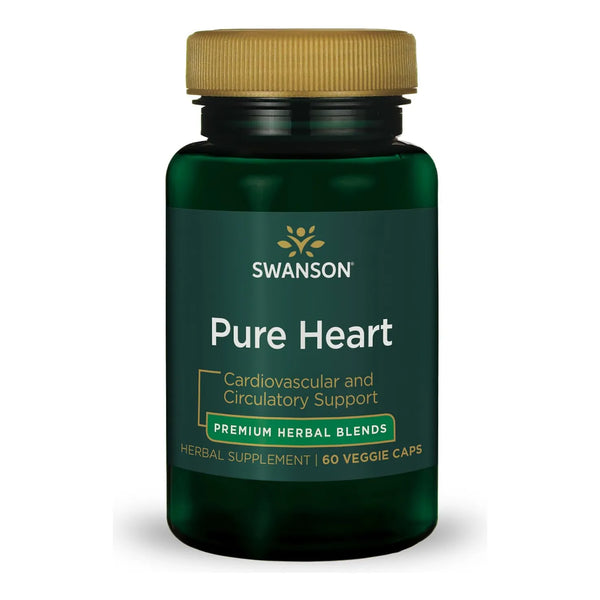 Pure Heart Suplemento Cardiovascular Resveratrol 60 Cápsulas Vegano