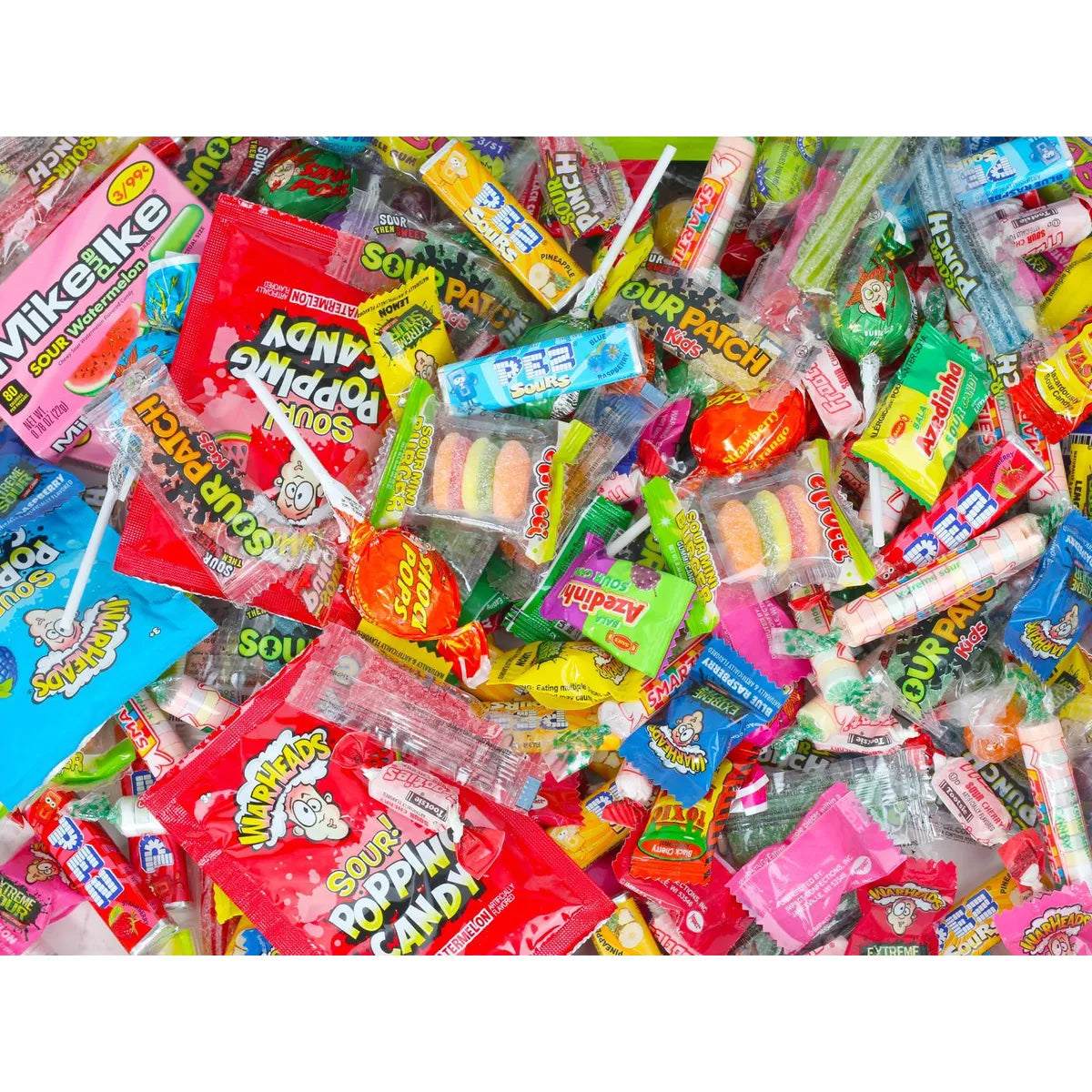 Dulces Ácidos Pack 4lbs Navideño Para Rellenar Calcetines