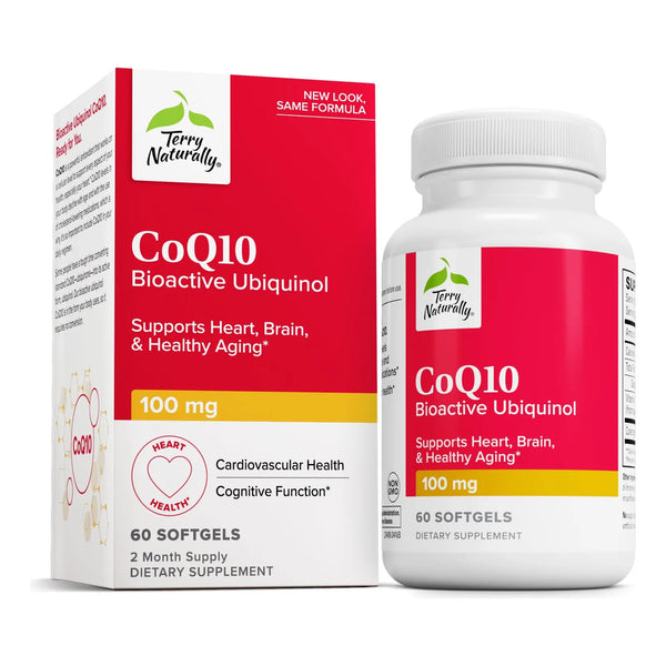 Coq10 Bioactive Ubiquinol Suplemento Energía Celular Y Salud Cerebral