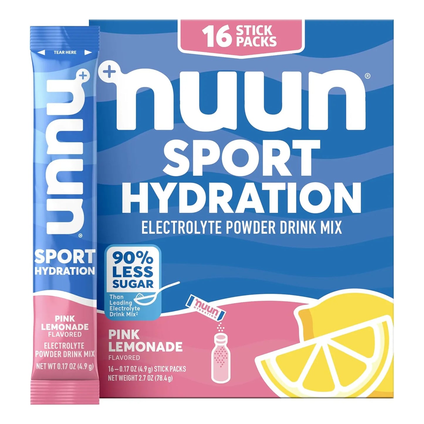 Paquete De Electrolitos En Polvo Con Magnesio Y Minerales Nuun Sport Hidratación Instantánea