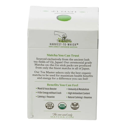Té Verde Matcha Orgánico Ceremonial En Palitos Dr Weil Matcha Kari 24 Unidades