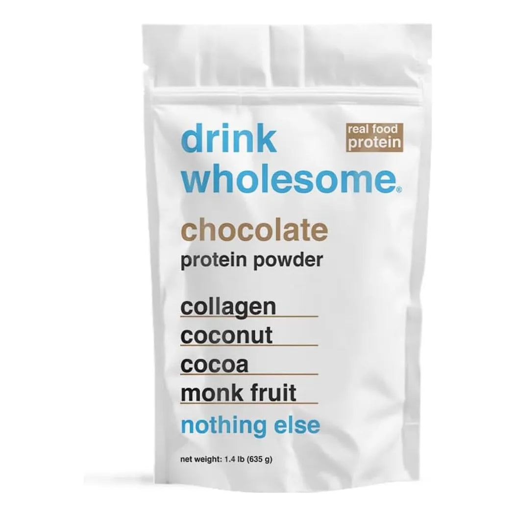 Proteína De Colágeno En Polvo Sabor Chocolate Para Estómagos Sensibles Fácil De Digerir Sin Lácteos