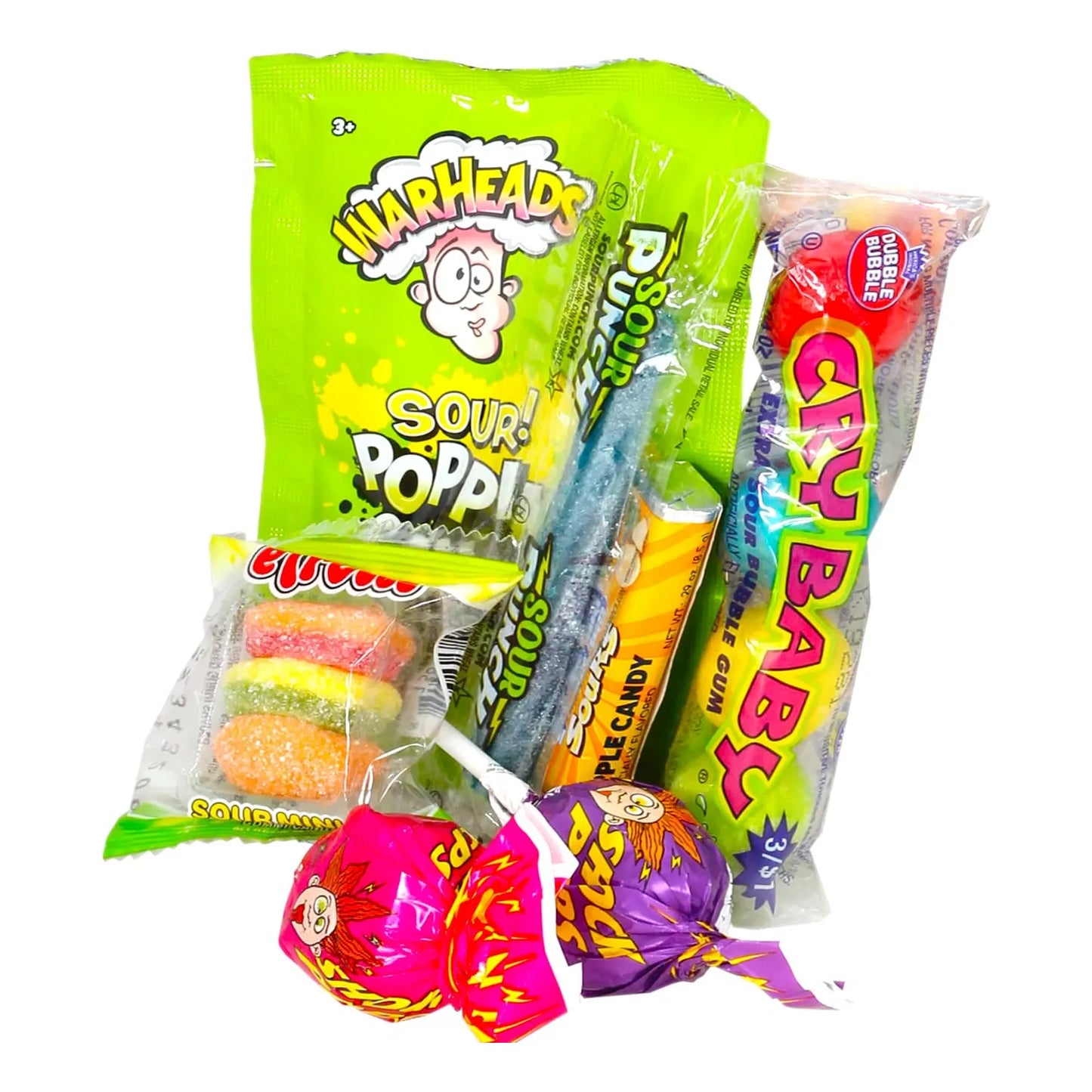 Dulces Ácidos Pack 4lbs Navideño Surtido Variado Para Fiestas Y Regalos