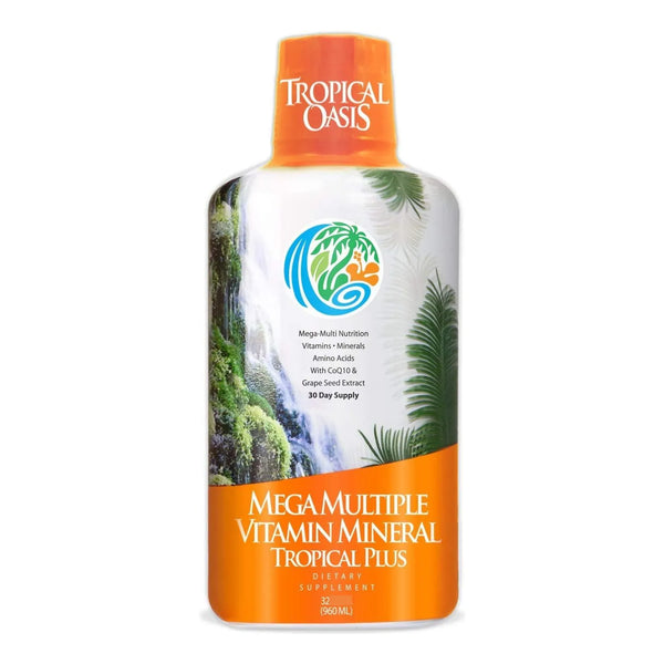 Mega Multi Master Multivitaminico Liquido 32 Onzas Potente Y Completo