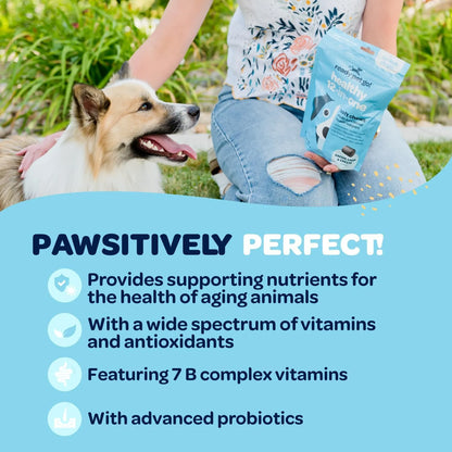 Multivitaminas Para Perros 12 En 1 Sabor Delicioso Salud Articulaciones Y Piel