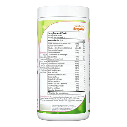 Vitaminas Postnatales Lactancia Cardo Mariano Alholva Hoja Frambuesa Zahler