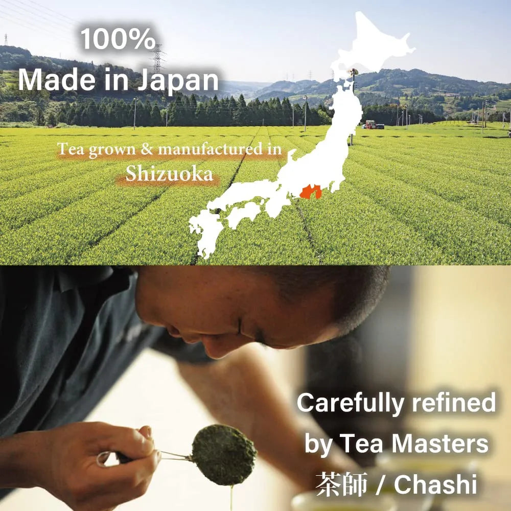 Té Verde Genmaicha Con Arroz Asado Y Matcha Hoja Suelta 100g De Japón