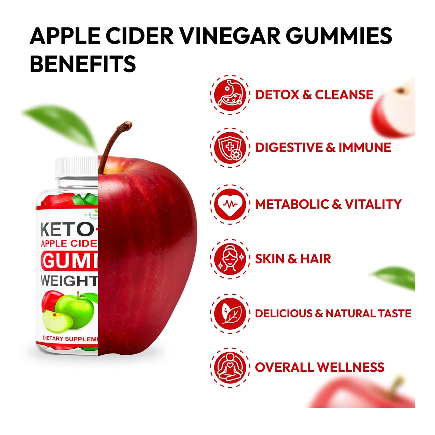 Gomitas Keto ACV Avanzadas Pérdida De Peso Metabolismo Desintoxicación